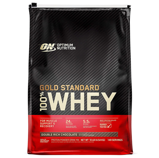 100% GOLD STANDARD WHEY PROTEIN 10lbs